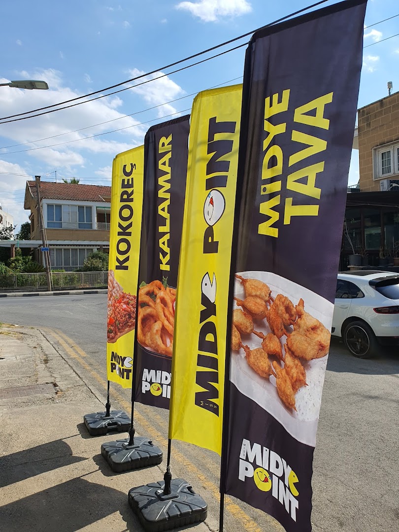 Midye tava ve kalamar bayrakları